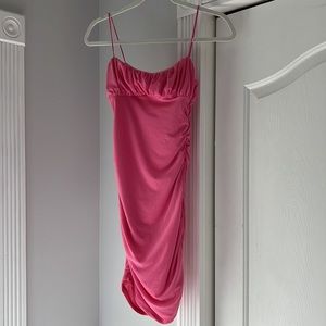 Hello Molly Hot Pink Bodycon Dress